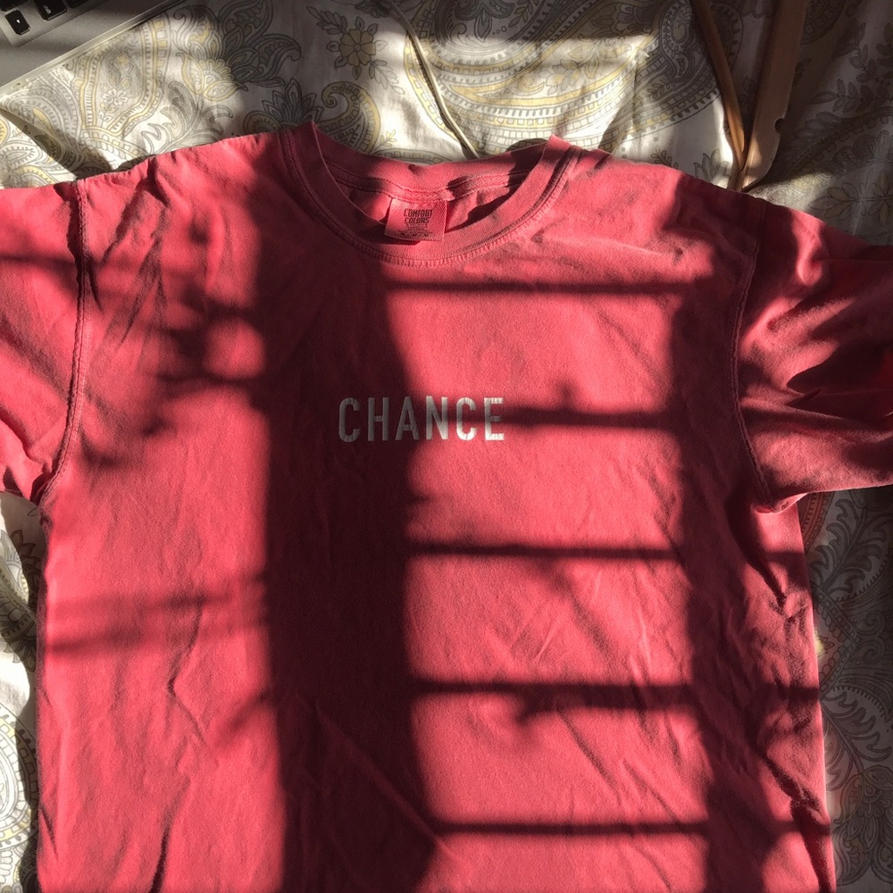 Light Pink Chance the Rapper Tee